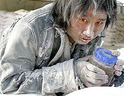 Một nô lệ vừa được phát hiện tại tỉnh Tân Cương, Trung Quốc. Ảnh:China.org.