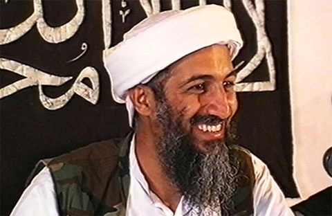 Osama bin Laden. Ảnh: AP.