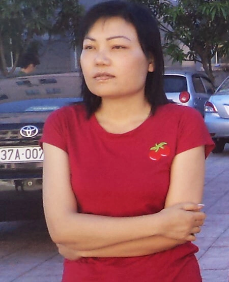 Nguyễn Thị Hiền có tài ăn nói và có vẻ mặt ưa nhìn. Ảnh: T.L