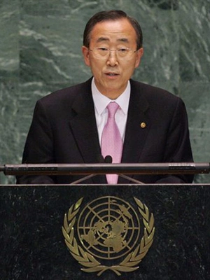 Tổng thư ký Liên Hợp Quốc Ban Ki-moon khẳng định UNCLOS là
