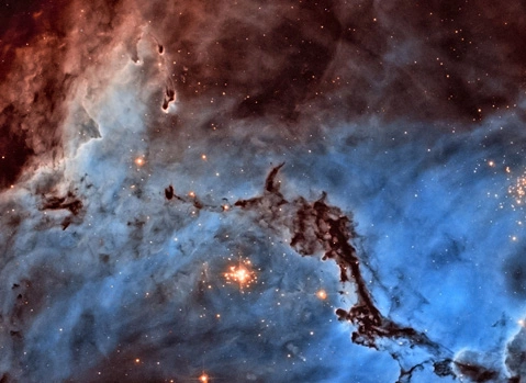 Các ngôi sao siêu nặng, gió, bụi và ánh sáng năng lượng cao đã “điêu khắc” nên một trong những vùng tạo sao lớn nhất trong các thiên hà gần Trái Đất, nằm trong Đám mây Magellan Lớn, chứa tới 3 thế hệ sao liên tục. Các ngôi sao siêu nặng, gió, bụi và ánh sáng năng lượng cao đã “điêu khắc” nên một trong những vùng tạo sao lớn nhất trong các thiên hà gần Trái Đất, nằm trong Đám mây Magellan Lớn, chứa tới 3 thế hệ sao liên tục.