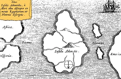 Lục địa biến mất Atlantis. Lục địa biến mất Atlantis.