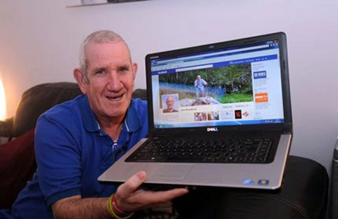 A brother and sister were reunited on Facebook, after being separated for over 40 years. It started out when Jack McCafferty (left) from England posted a request for help on Facebook, but his trial went cold. A brother and sister were reunited on Facebook, after being separated for over 40 years. It started out when Jack McCafferty (left) from England posted a request for help on Facebook, but his trial went cold.