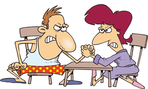 cartoon-couple-arm-wrestling-7540-143980