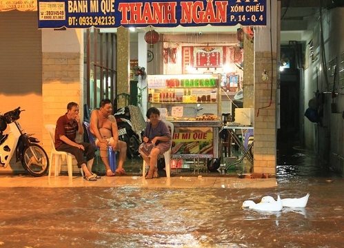 Bến sông quê.