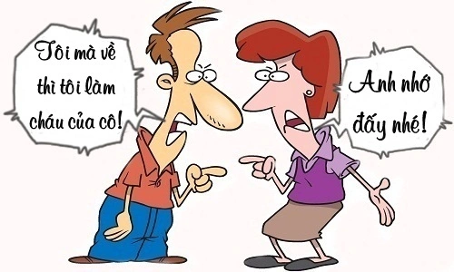 Vợ lên chức bà ngoại vì chồng lỡ lời