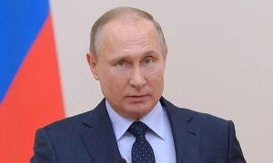 Chủ tịch nước chúc mừng Tổng thống Nga Putin tái đắc cử