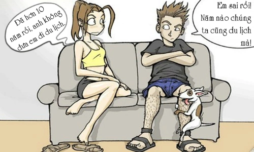 Chuyến du lịch vĩ đại của ông chồng keo kiệt