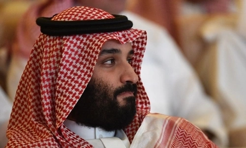 Thái tử Arab Saudi Mohammed bin Salman tại hội nghị về đầu tư ở Riyadh ngày 23/10. Ảnh: AFP.