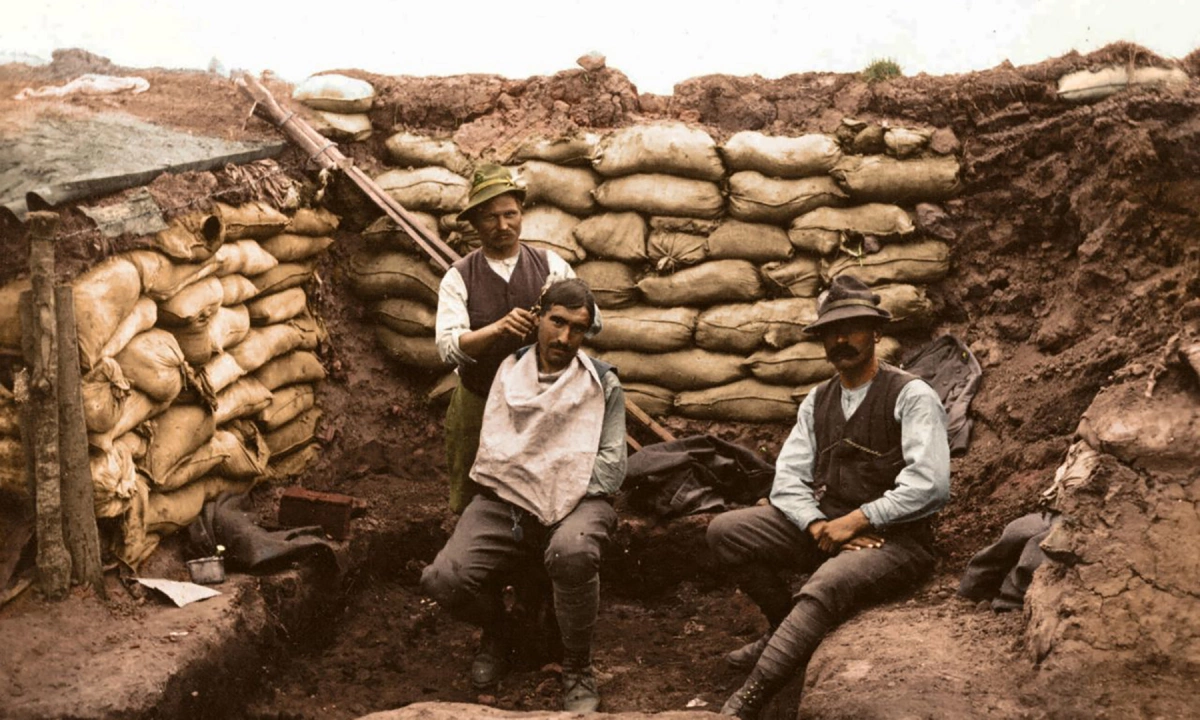 Những hình ảnh ấn tượng về cuộc thế chiến đầu tiên của nhân loại ...