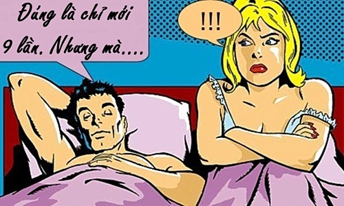 Chồng méo mặt vì bị vợ chê ghẻ lạnh