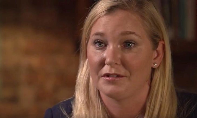 Virginia Giuffre, người tố cáo bị ép quan hệ tình dục với Hoàng tử Andrew. Ảnh: BBC Panaroma