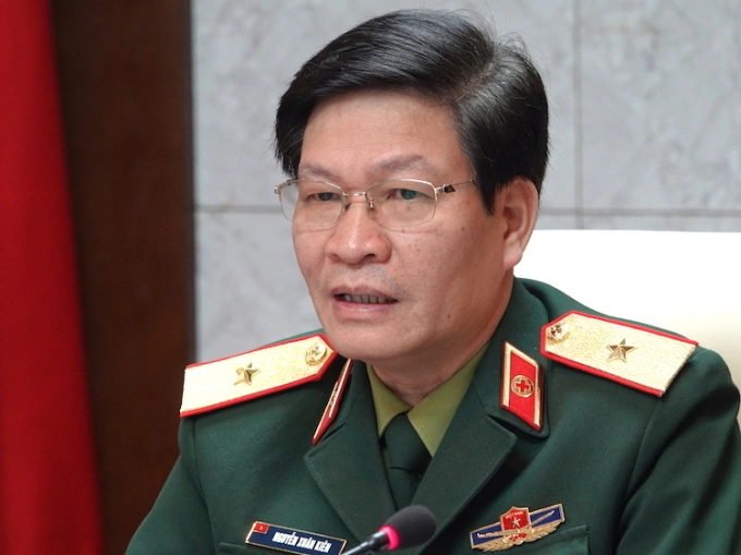 Thiếu tướng Nguyễn Xuân Kiên, Cục trưởng Quân y Nguyễn Xuân Kiên. Ảnh: Hoàng Thuỳ