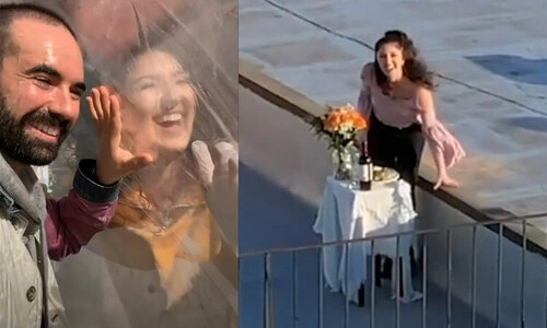 Chồng nhờ hàng xóm để thử tư thế hôn mới - 11