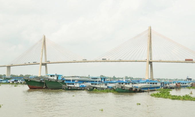 Cầu Rạch Miễu. Ảnh: Cửu Long