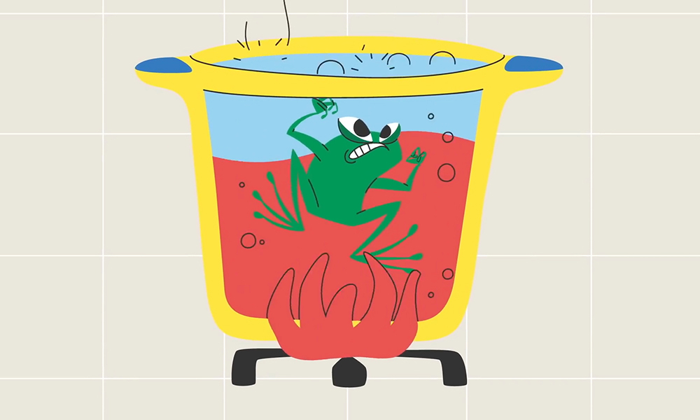 Con người đang bước dần tới hiệu ứng 'luộc ếch' 2 hieu ung luoc ech va thong diep bien doi khi hau