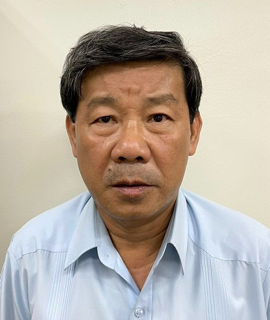 Ông Trần Thanh Liêm tại cơ quan điều tra. Ảnh: Bộ Công an.