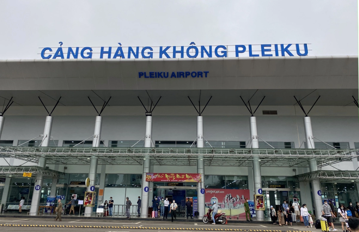 SÂN BAY PLEIKU CỬA NGÕ ĐẾN VÙNG ĐẤT CÀ PHÊ VÀ VĂN HÓA CỒNG CHIÊNG
