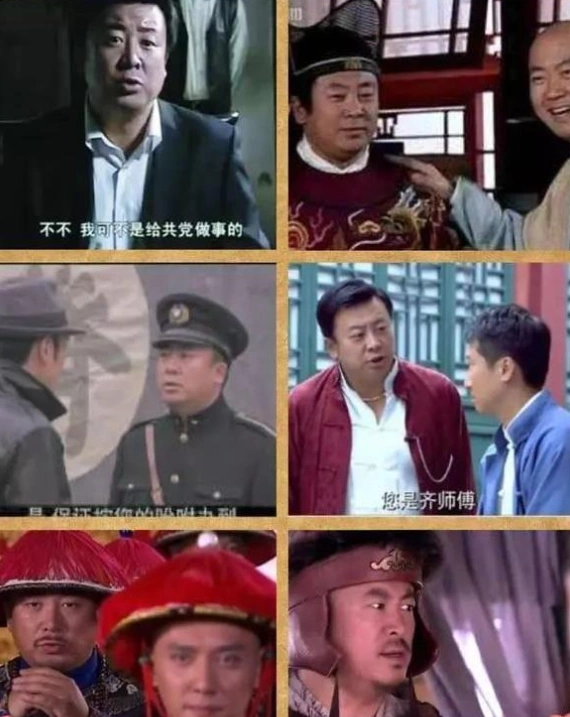 Một số hình ảnh trong phim truyền hình của Cát Thế Quang, trong đó có bộ phim Tiềm phục (góc trên bên trái). Ảnh: Cunman