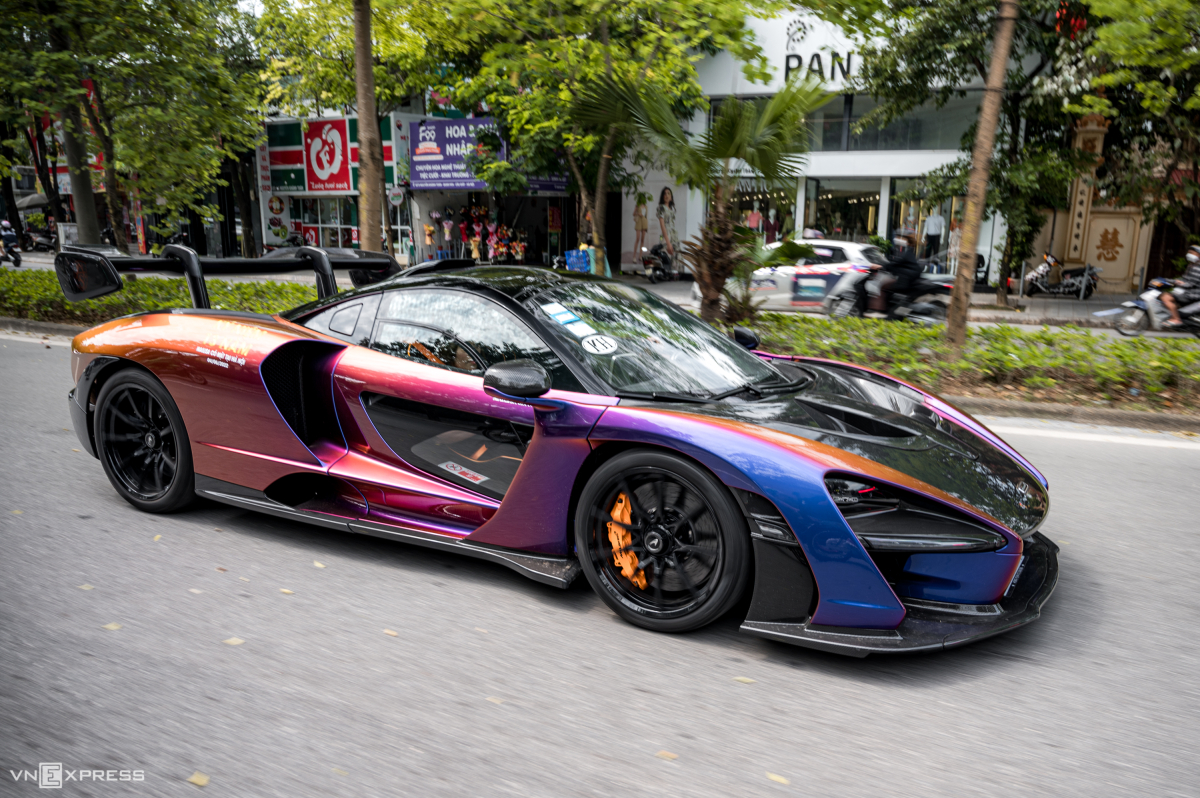 McLaren Senna – siêu xe đổi màu hàng hiếm tại Việt Nam - VnExpress