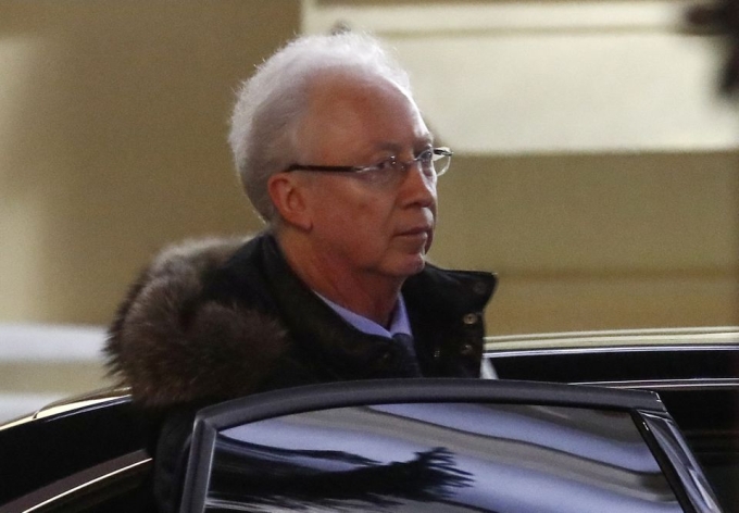 Oleg Vyugin tại Moskva hồi tháng 2/2018. Ảnh: Reuters.