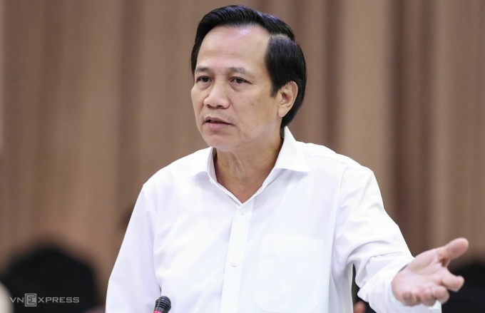 Ông Đào Ngọc Dung tại phiên họp toàn thể lần thứ 7 của Ủy ban Xã hội Quốc hội ngày 29/9. Ảnh: An Phương
