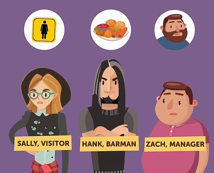 Câu đố: Cô gái nào trộm đồng hồ vàng? - 1