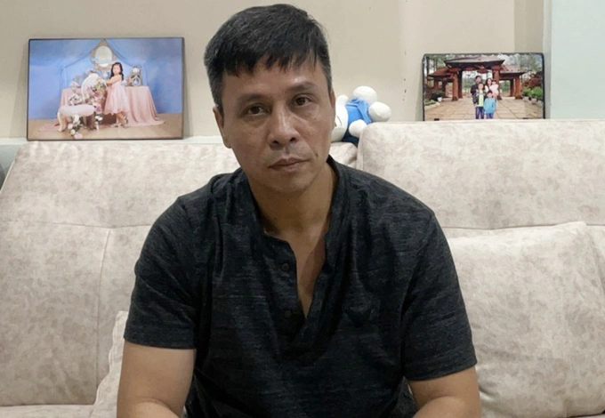 Lâm - một đại lý cấp 1 của đường dây đánh bạc. Ảnh: Quốc Thắng