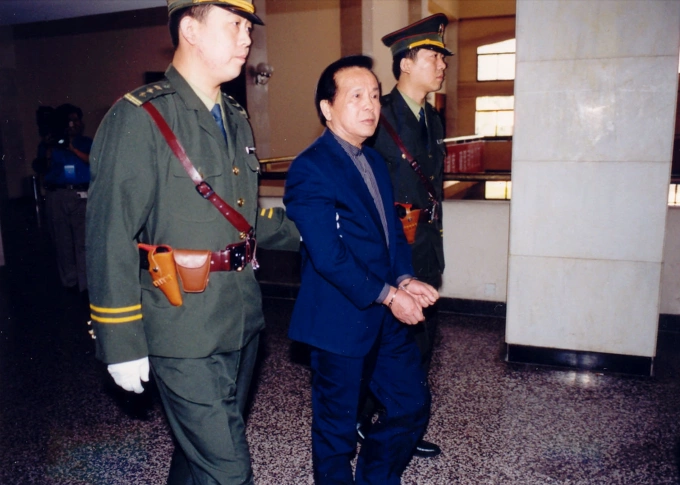 Thành Khắc Kiệt sau phiên tòa sơ thẩm. Ảnh: Zhinhu