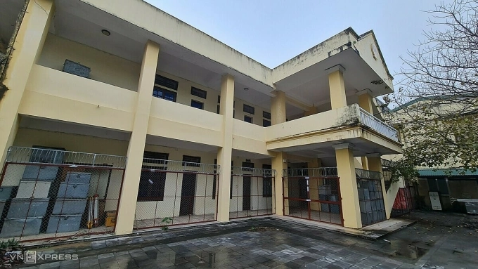 Ngôi nhà số 17 Hạc Thành nơi xảy ra vụ mất cắp. Ảnh: Lê Hoàng