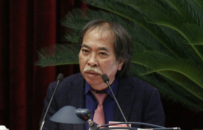 Nhà thơ Nguyễn Quang Thiều. Ảnh: Hoàng Phong