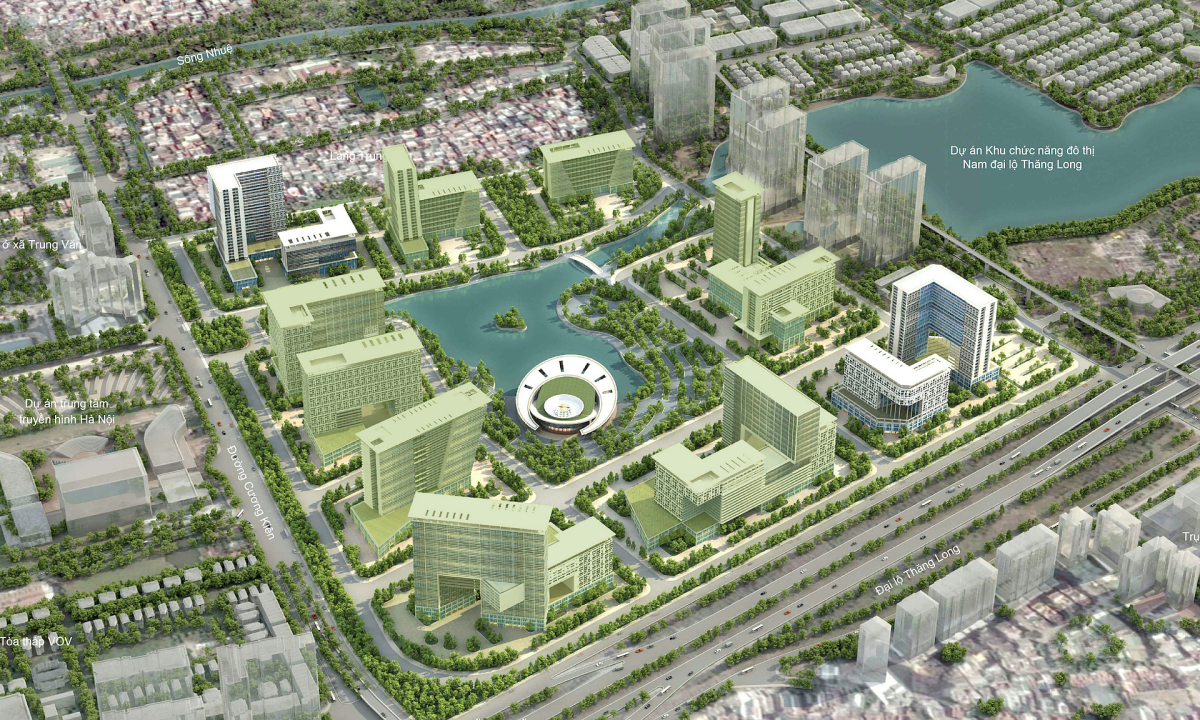 Trụ sở mới của các bộ ngành được quy hoạch thế nào - VnExpress