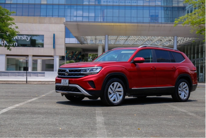 Mẫu xe có kích thước lớn hàng đầu của Volkswagen sử dụng hệ thống khung gầm MQB.