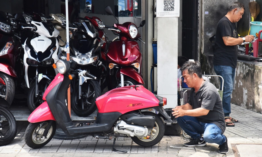 Xe máy cũ ế khách vì biển số định danh - Báo VnExpress