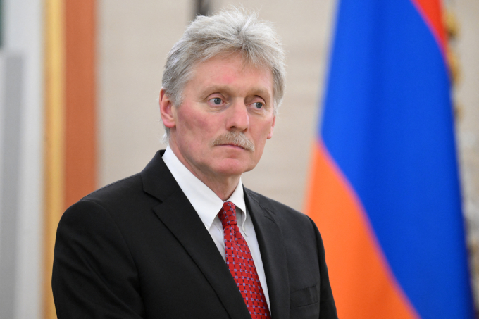 Người phát ngôn Điện Kremlin Dmitry Peskov tại Moskva hồi tháng 5/2023. Ảnh: AFP