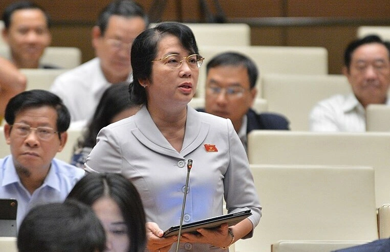 Bà Trần Kim Yến. Ảnh: Media Quốc hội