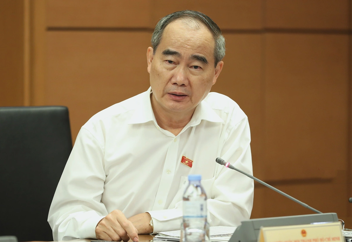 Đại biểu Nguyễn Thiện Nhân. Ảnh: Media Quốc hội