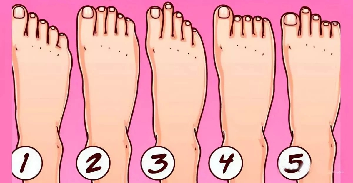 Đọc vanh vách tính cách của bạn qua hình dạng bàn chân
