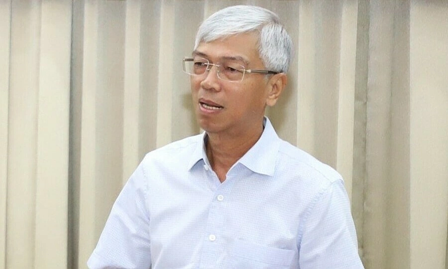 Phó Chủ tịch UBND TP HCM Võ Văn Hoan tại buổi giám sát, sáng 12/6. Ảnh: An Phương