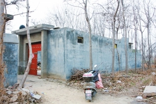 Mưu kế của người đàn bà giấu xác chồng trong sân nhà 1 Căn nhà của vợ chồng Dương Hóa Binh và Vương Thông Huệ. Ảnh: Dahe