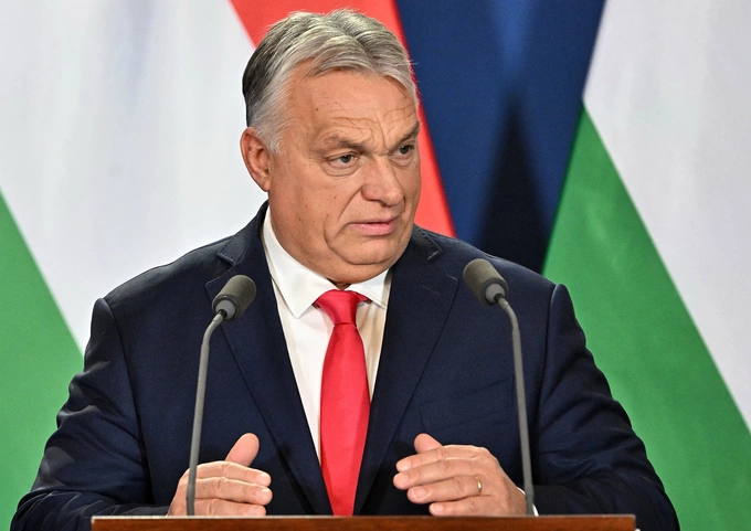 Thủ tướng Hungary Viktor Orban tại Budapest ngày 14/11. Ảnh: AFP