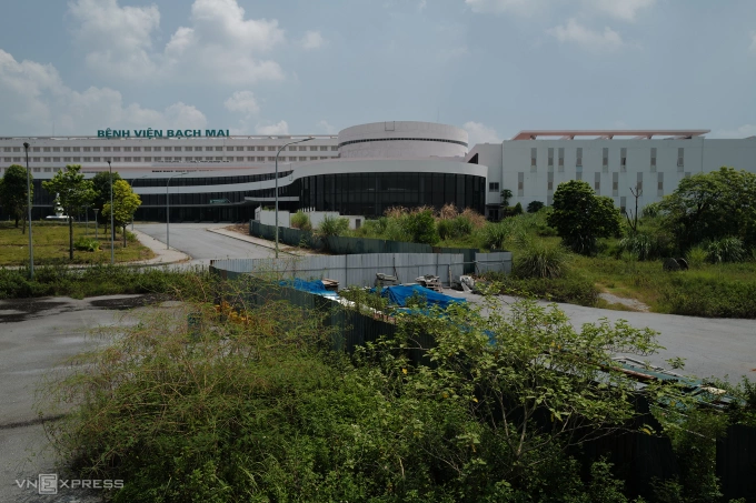 Bệnh viện Bạch Mai 2, tháng 9/2022. Ảnh: Ngọc Thành