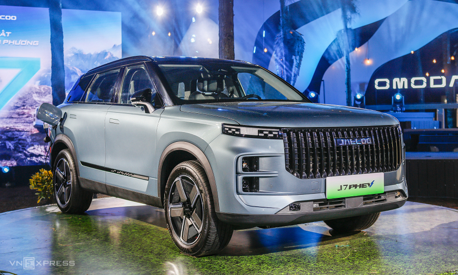 Jaecoo J7 PHEV ra mắt, giá dự kiến 999 triệu đồng - Báo VnExpress