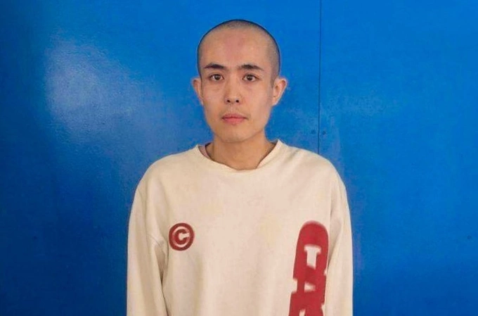 Diễn viên Vương Tinh sau khi được giải cứu. Ảnh: Sohu