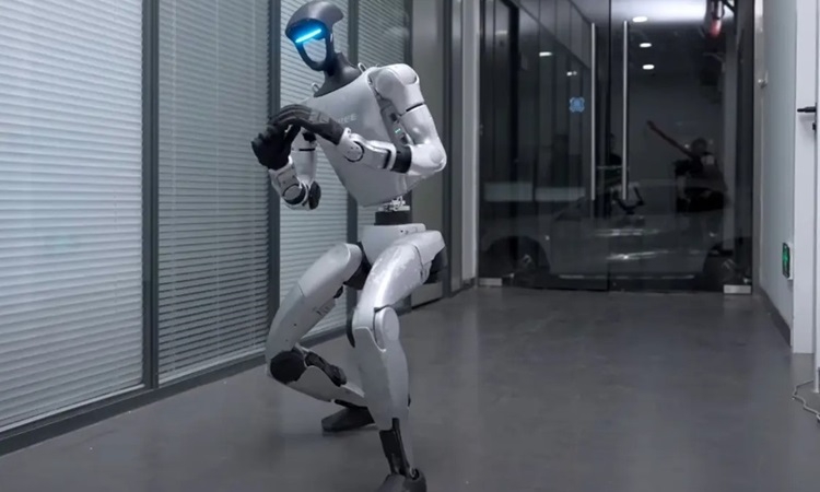 Robot kungfu đánh bại con người trong cuộc đấu tay đôi