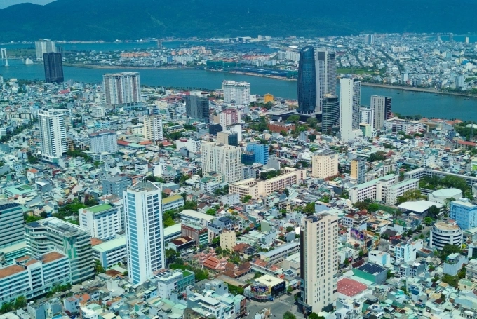 Một góc trung tâm TP Đà Nẵng, tháng 3/2025. Ảnh: Nguyễn Đông