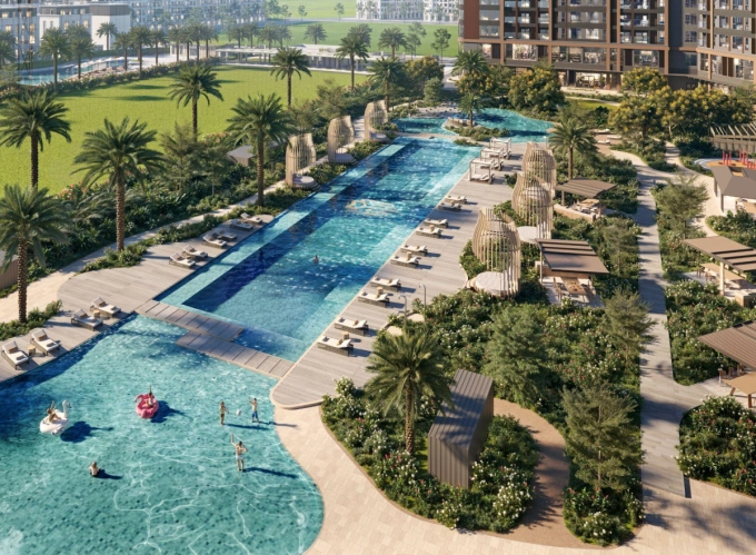 Hệ sinh thái 110 tiện ích chuẩn quốc tế được chọn lọc, bố trí phù hợp với phong cách của từng phân khu. Ảnh: Masterise Homes