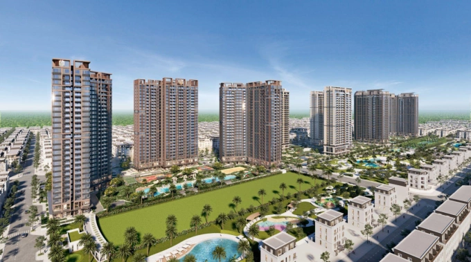 Phối cảnh Masteri Trinity Square tại Ocean City. Ảnh: Masterise Homes