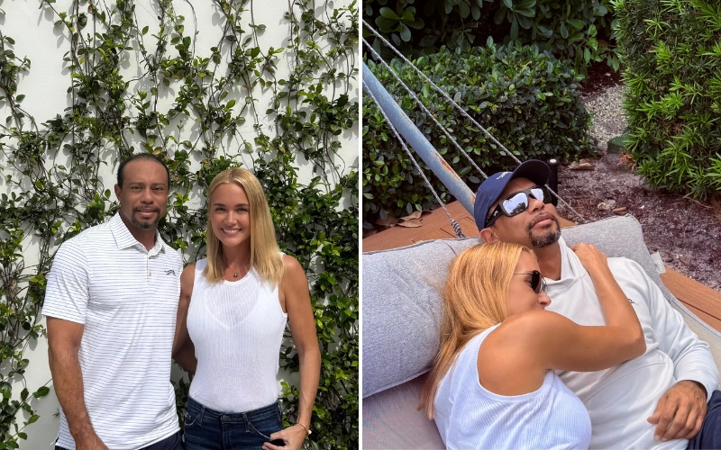 Tiger Woods hẹn hò với con dâu cũ của ông Trump - Báo VnExpress