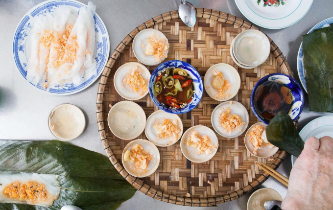 Món bánh bèo chén. Ảnh: Liz Phung